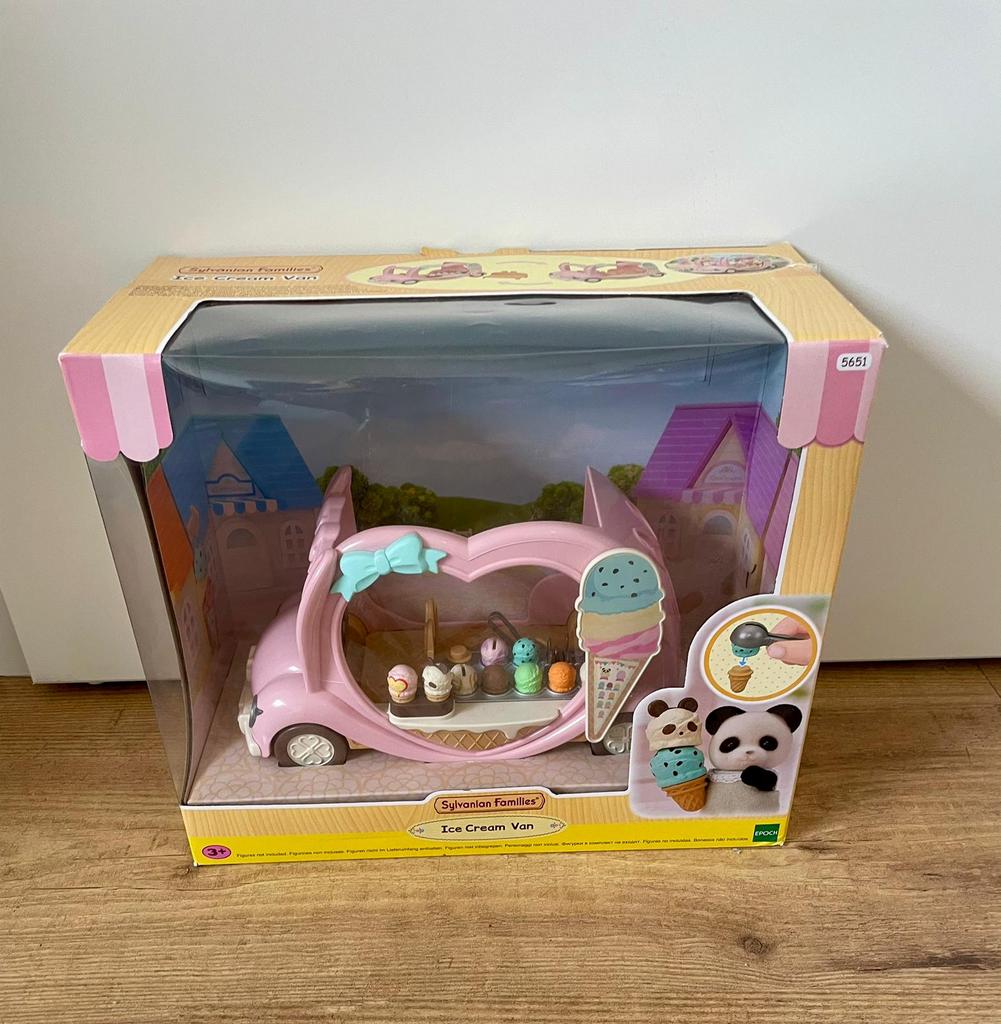 Sylvanian Families ijscowagen, Ophalen, Zo goed als nieuw