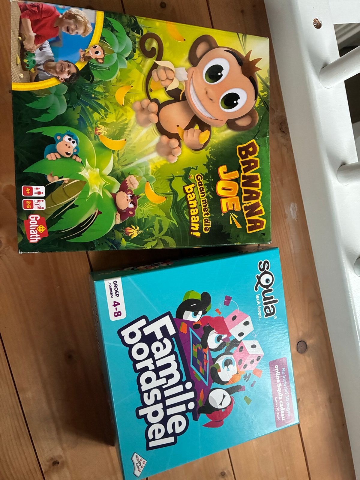 Banana Joe en Familie Bordspel Squala, Drie of vier spelers, Ophalen of Verzenden, Zo goed als nieuw
