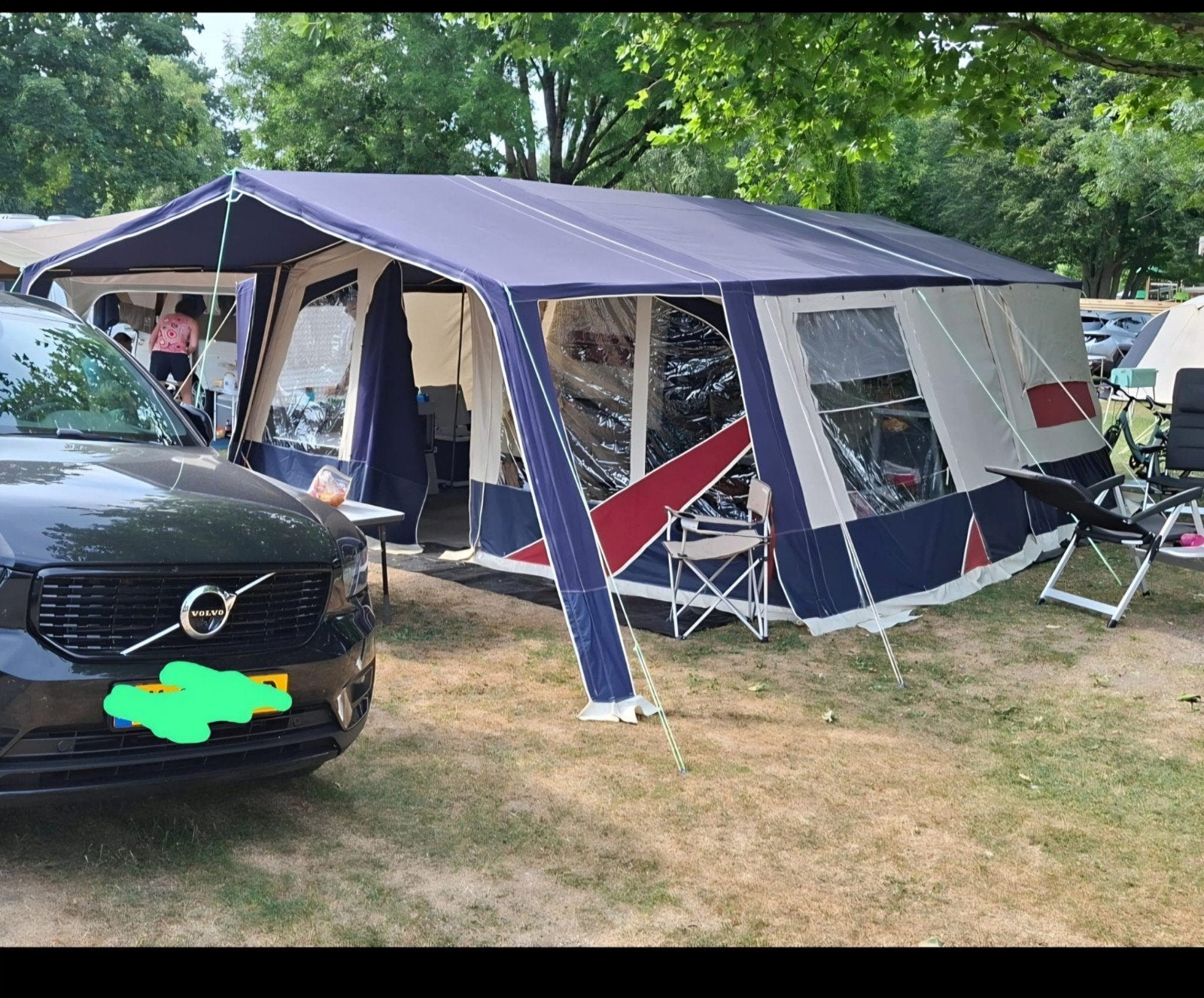 Jamet Arizona uit 2005, Caravans en Kamperen, Vouwwagens, Ophalen, Meerkleurig, Aanwezig, Meer dan 6
