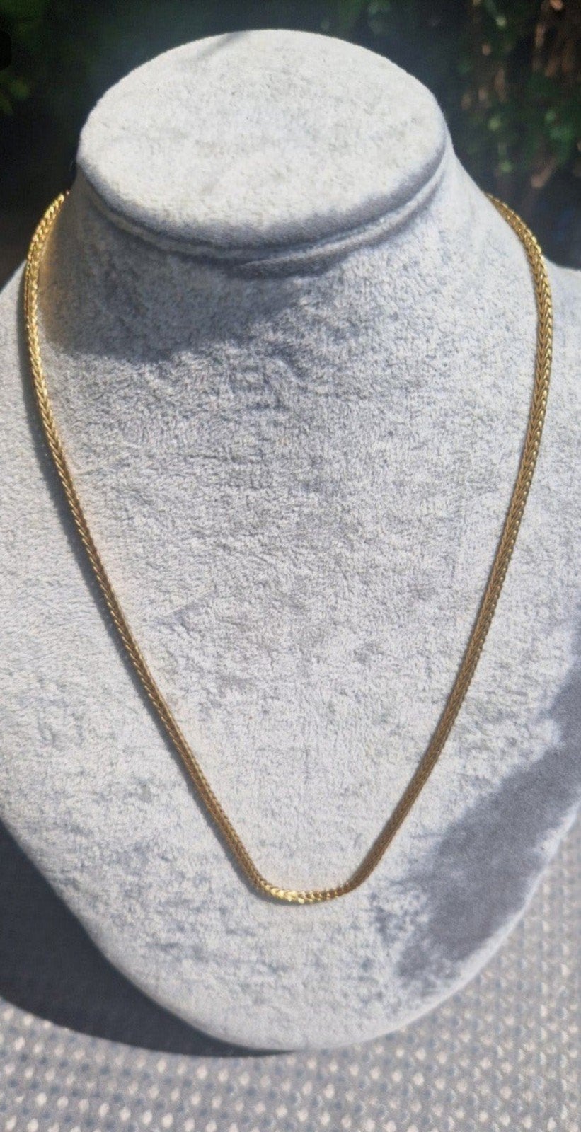 Collier, Ophalen of Verzenden, Zo goed als nieuw, Goud, Overige materialen