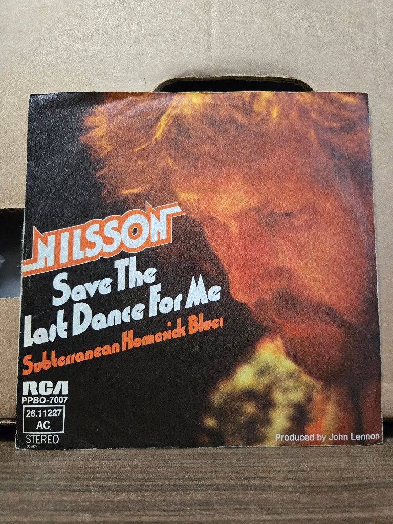 Nilsson - Save the last dance for me, 7 inch, Single, Ophalen of Verzenden, Pop