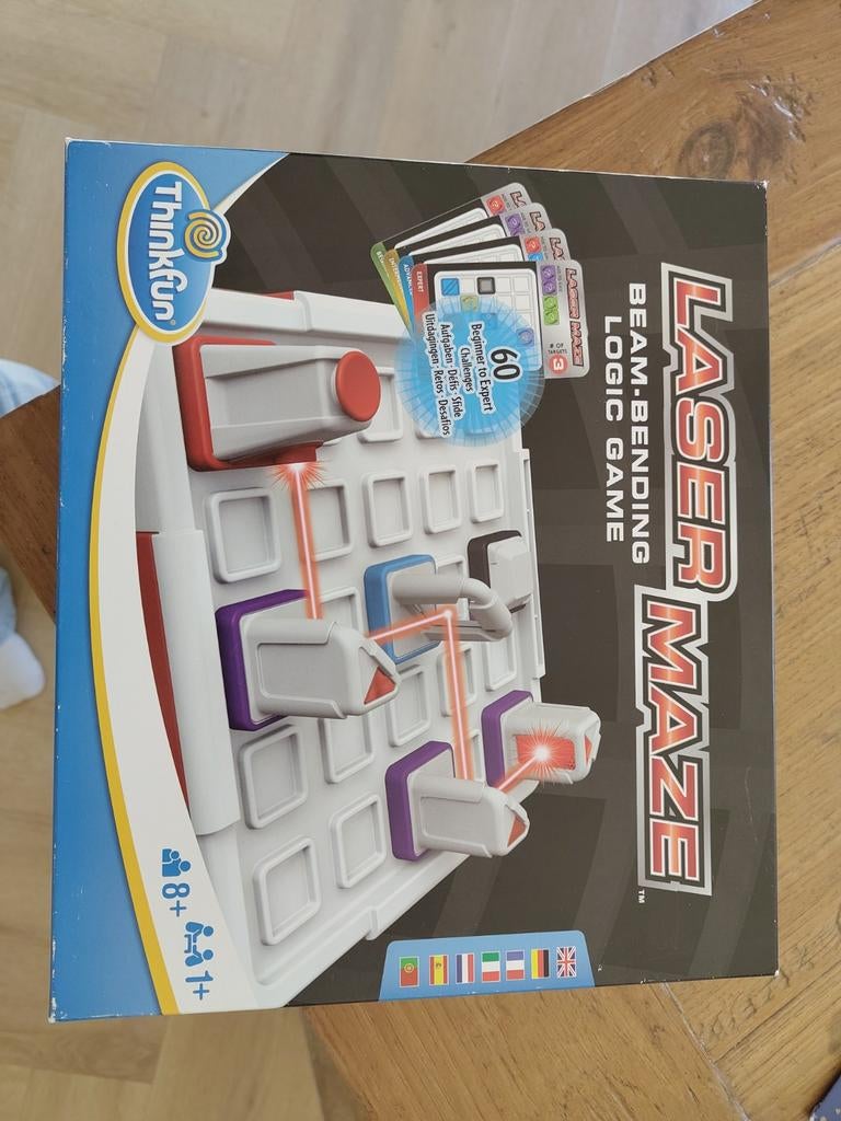 Laser Maze Beam-Bending Logic Game van ThinkFun, Een of twee spelers, Ophalen of Verzenden, Gebruikt, ThinkFun