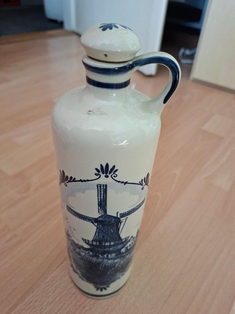 Delfts-blauwe Bols jenever fles Handwerk, Antiek en Kunst, Ophalen of Verzenden