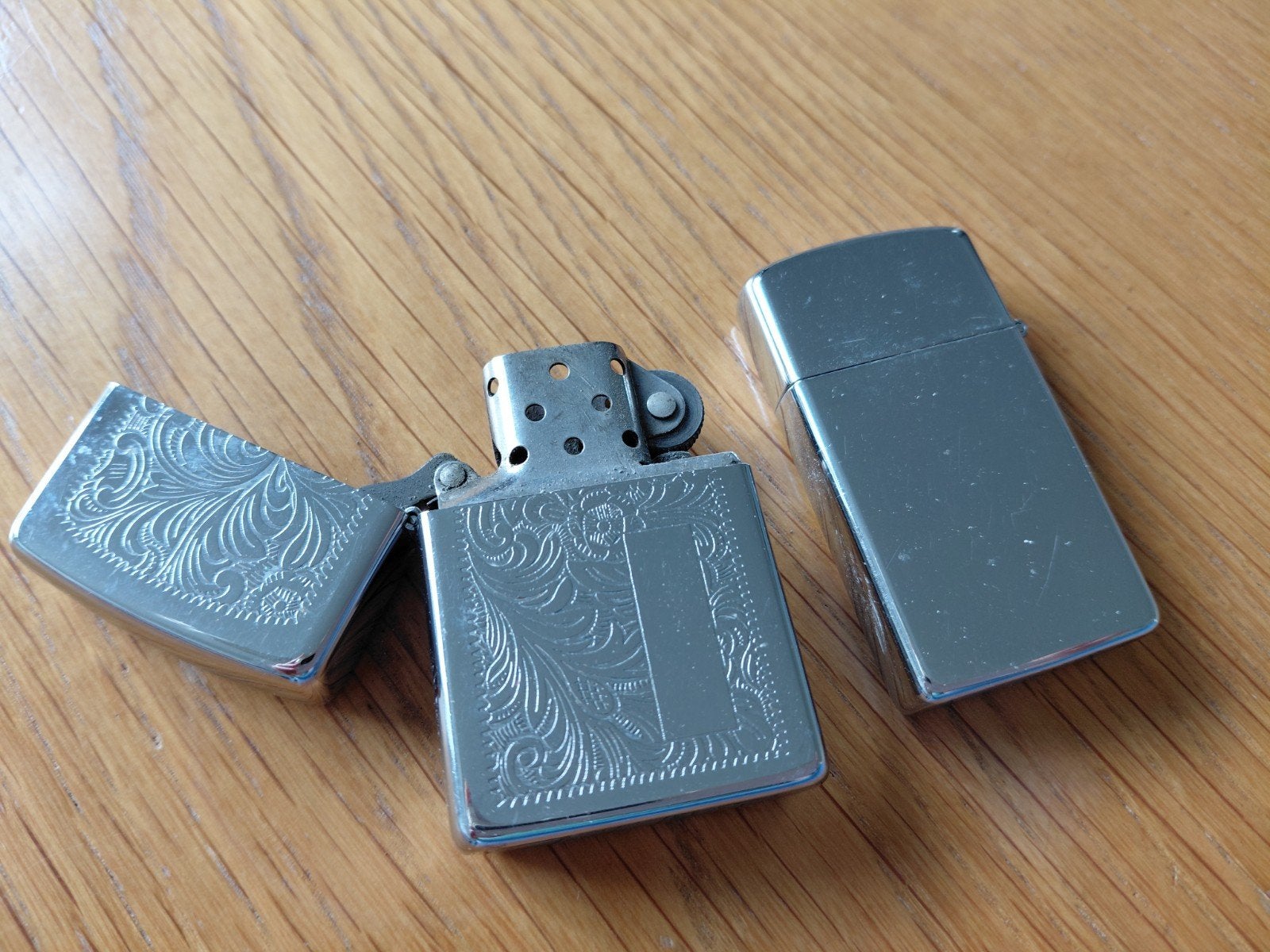 Zippo aansteker - Klassiek design, Ophalen of Verzenden, Zo goed als nieuw, Aansteker