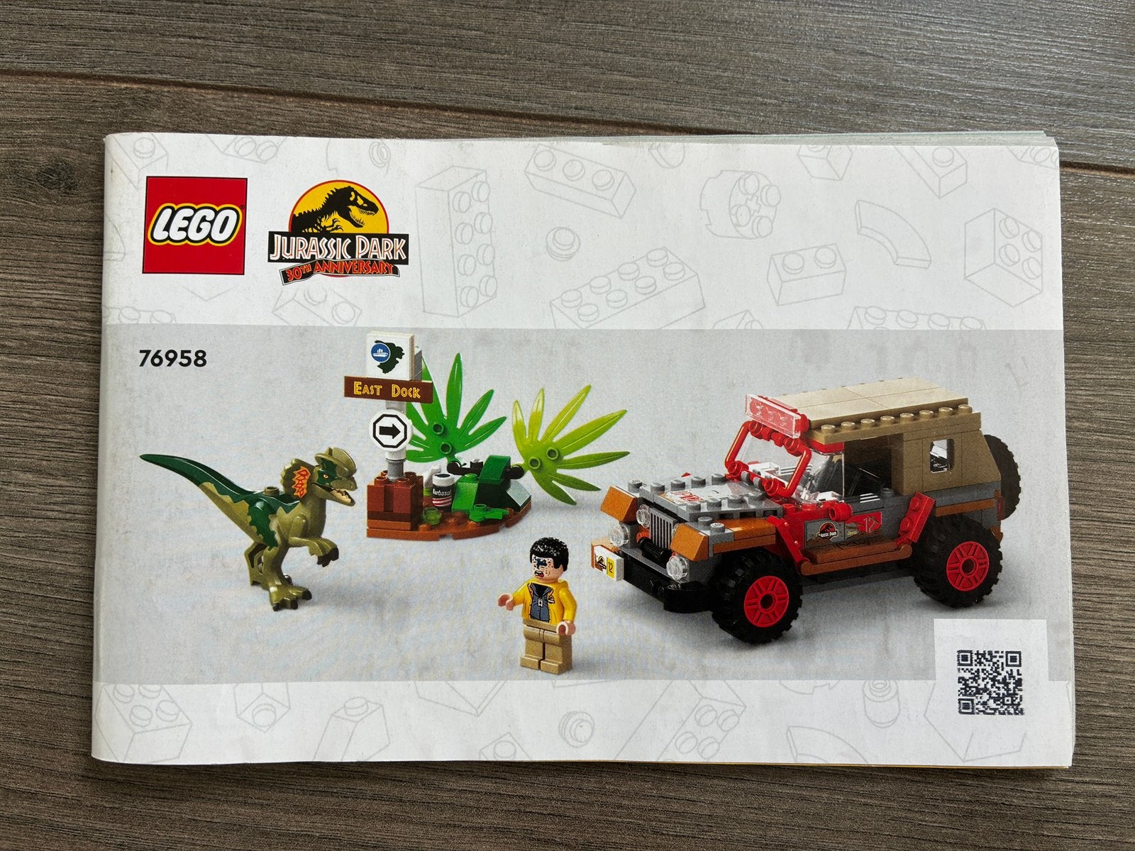 Lego Jurrasic Park Dilophosaurus Ambush #76958 (2023), Ophalen, Jurassic World, Lego, Compleet