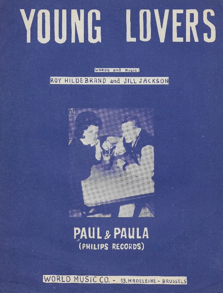 Mu102 bladmuziek young lovers paul en paula, Ophalen of Verzenden, Gebruikt, Artiest of Componist, Klassiek