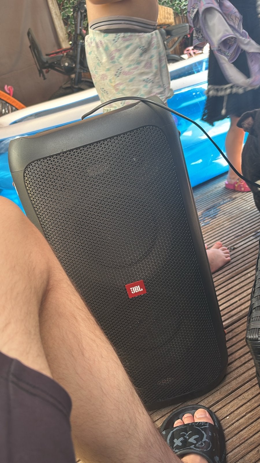 JBL Partybox 100 - Krachtige Draagbare Party Speaker, Audio, Tv en Foto, Luidsprekers, Ophalen, Party speaker, Zo goed als nieuw