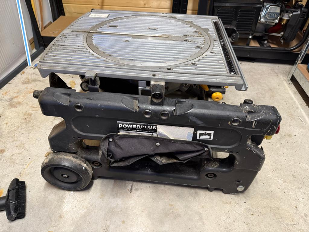 Powerplus Cirkelzaag / zaagtafel - Gebruikt, Ophalen, Gebruikt, Cirkelzaag, 30 tot 70 mm