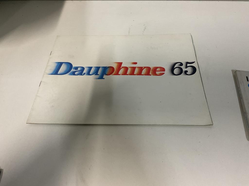 Renault Dauphine, Ophalen