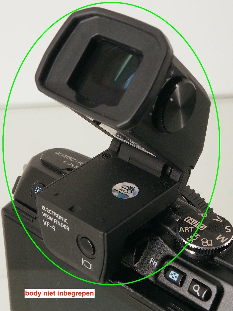 Olympus VF-4 Viewfinder ( voor E-PL 6 / 7/ 8 / E-P5 E-M1 ), Gebruikt, Overige typen, Ophalen of Verzenden, Olympus