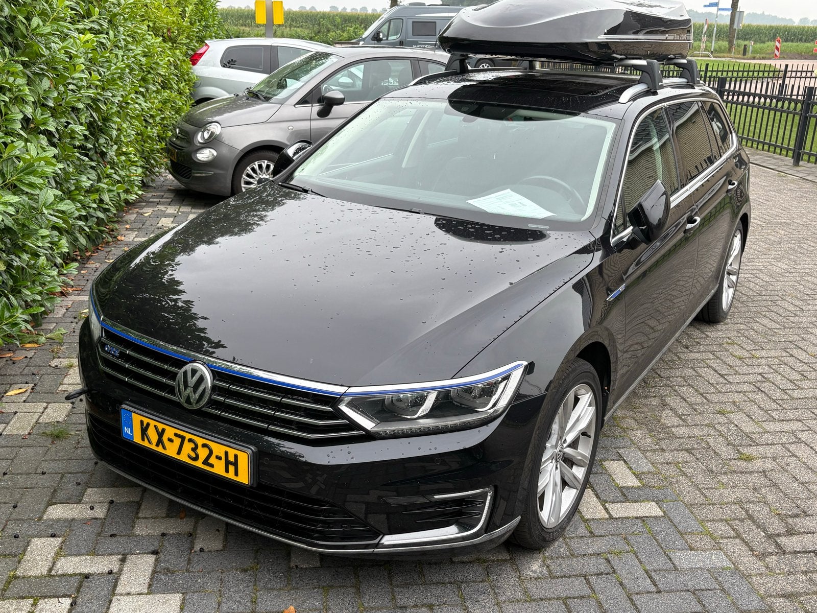 Volkswagen Passat GTE - Schadeauto met versnellingsbakproble, Auto diversen, Schadeauto's, Volkswagen, Zwart, Stationwagon, Benzine