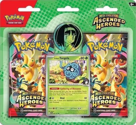 Pokémon Ascended Heroes 2-Pack Blister (nog 2st over), Ophalen, Nieuw, Booster, Foil