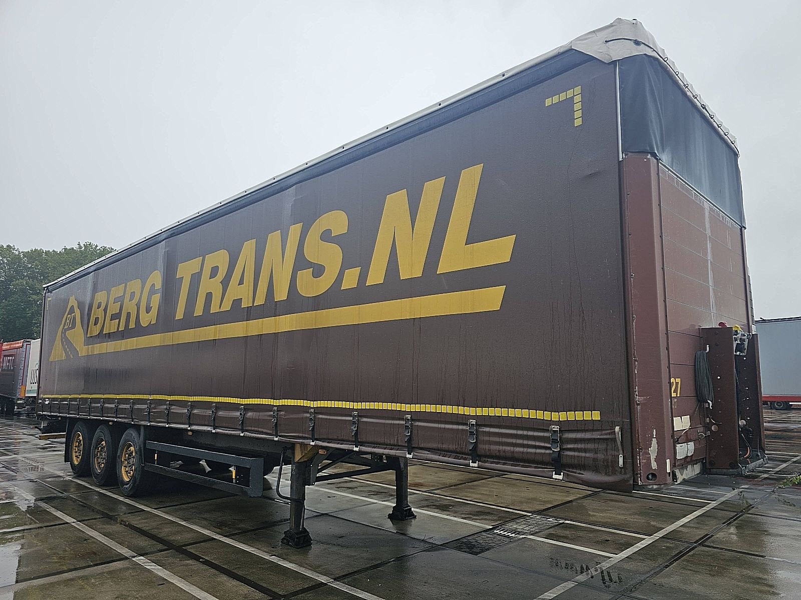 SCHMITZ SCS 24/L - 13.62EB nl trailer disc, Overige kleuren, Bedrijf, Aanhangers en Opleggers, Te koop