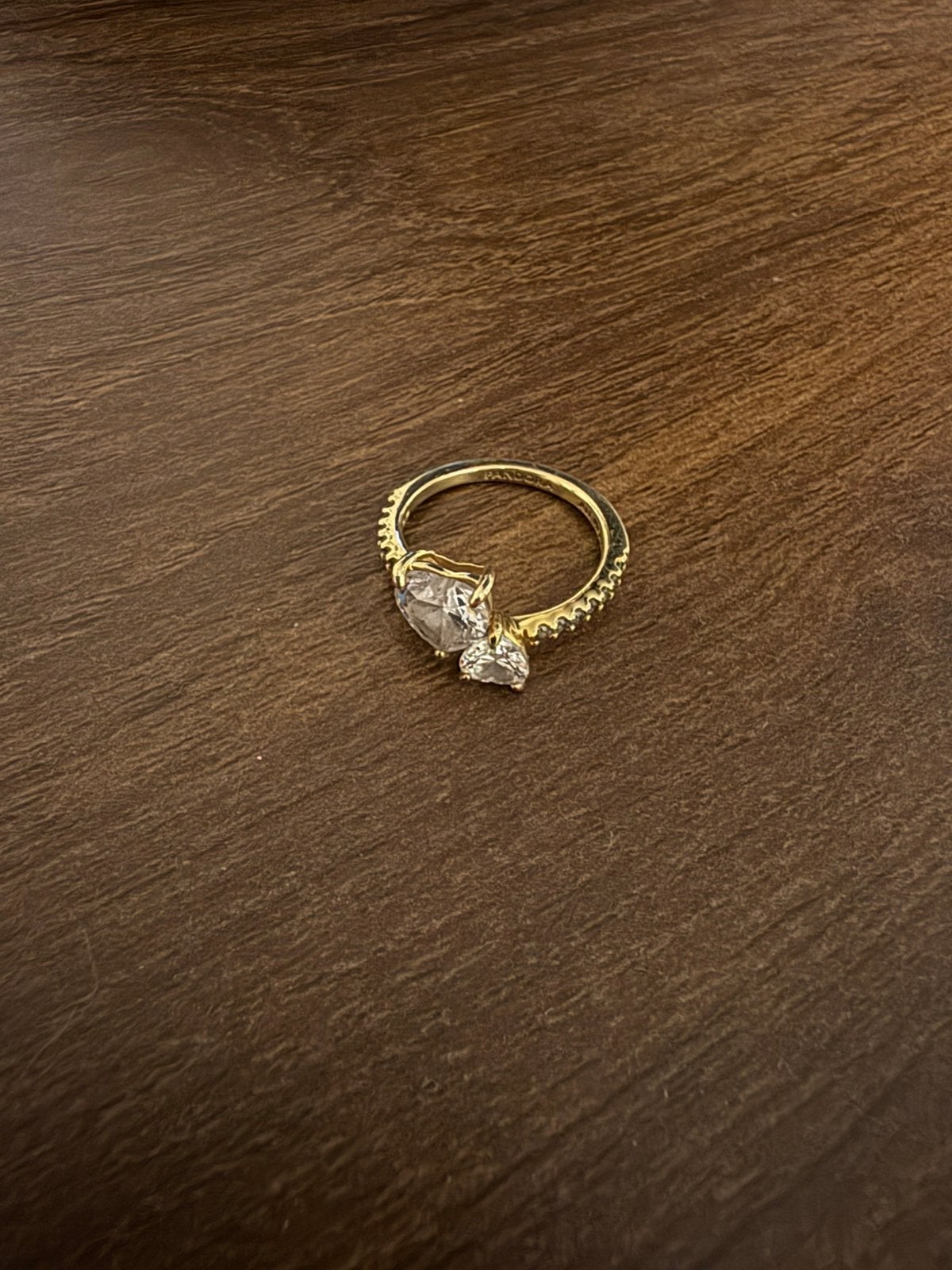Pandora ring, Sieraden, Tassen en Uiterlijk, Piercings, Ophalen of Verzenden, Zo goed als nieuw, Zilver, Overige typen