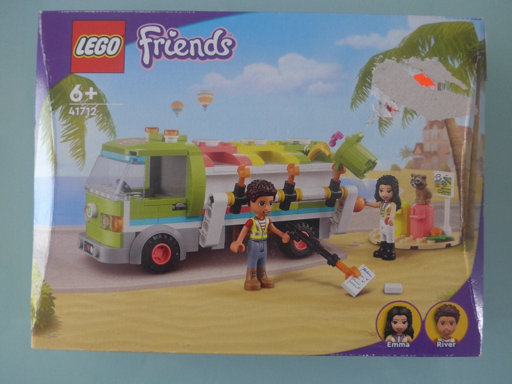 Lego 41712 Friends Recycle Vrachtwagen, Lego, Friends, Ophalen of Verzenden, Zo goed als nieuw