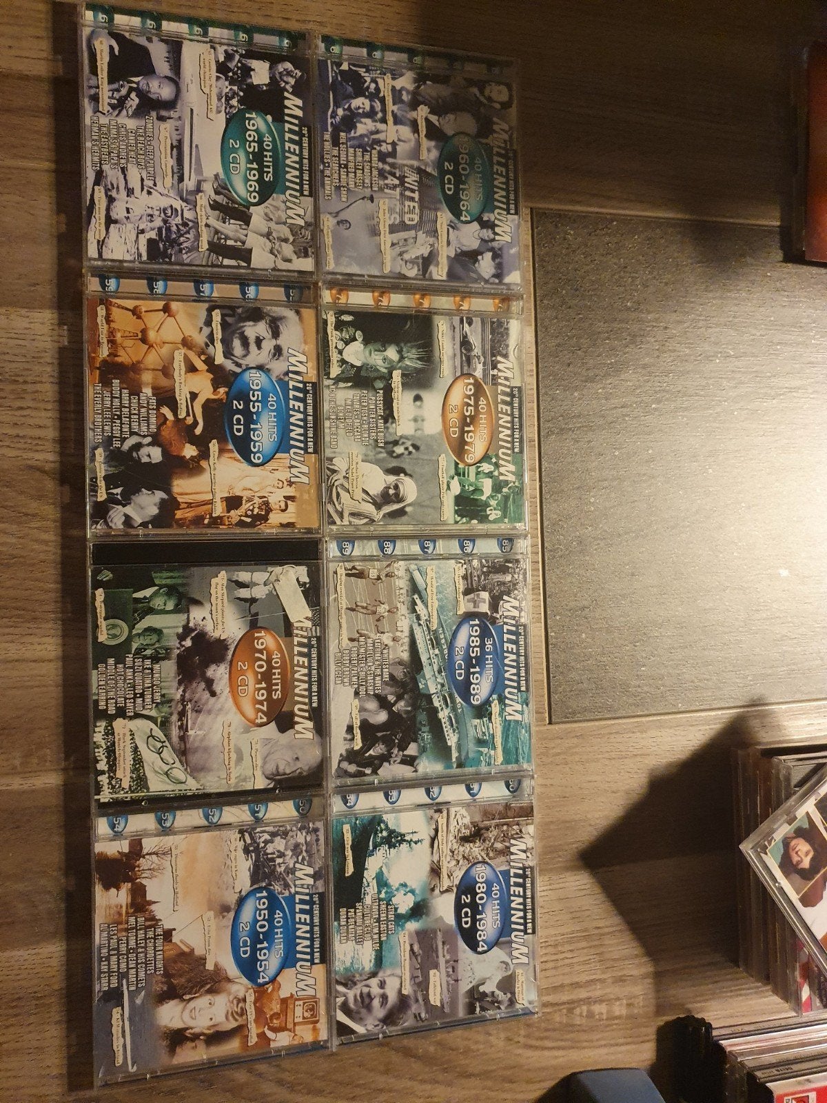 8x cd millennium, Ophalen of Verzenden, Zo goed als nieuw