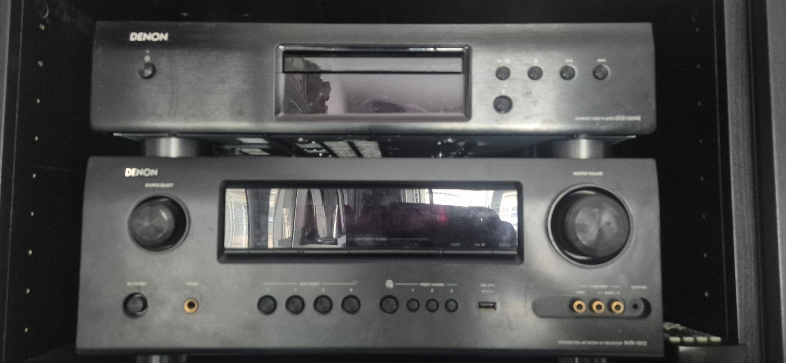 Denon AVR-1912 AV Receiver en DCD-520AE CD-speler, Ophalen, Gebruikt, Denon