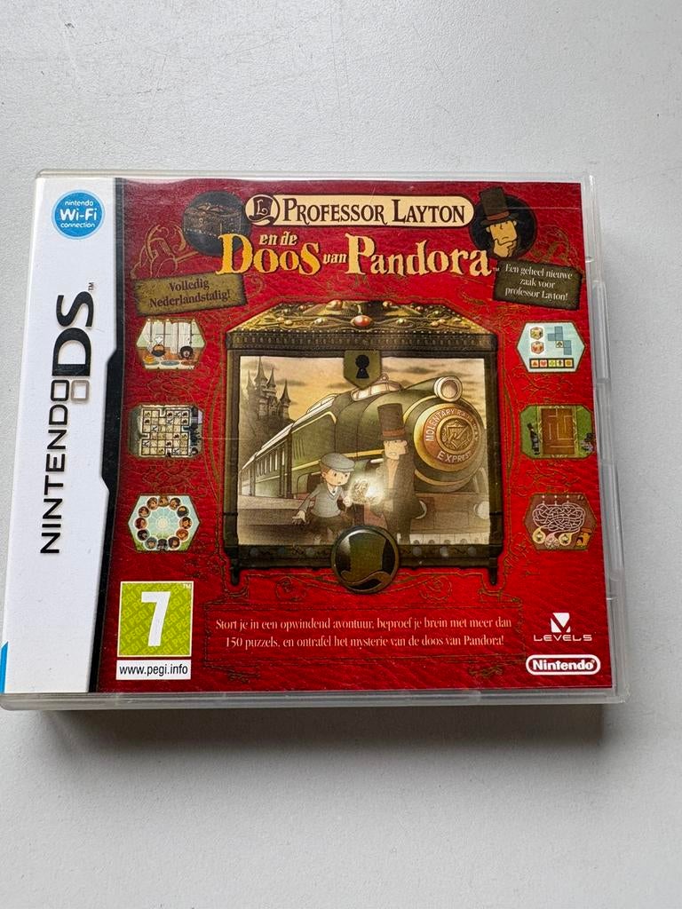 Nintendo DS Professor Layton en de Doos van Pandora, Verzenden, Zo goed als nieuw