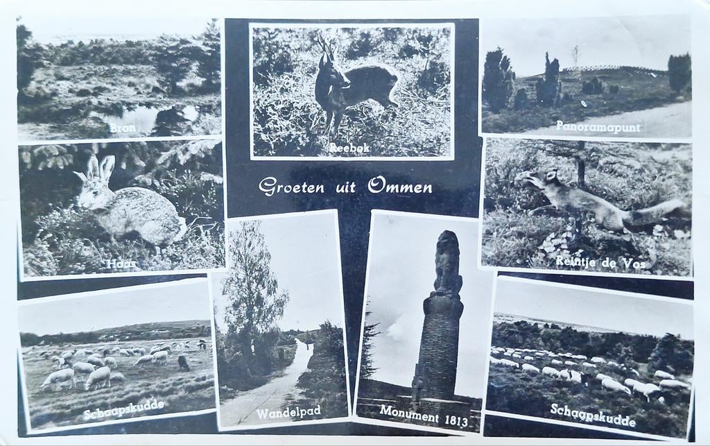 Fotokaart Ommen - 1962, Ophalen of Verzenden, 1960 tot 1980, Gelopen, Overijssel