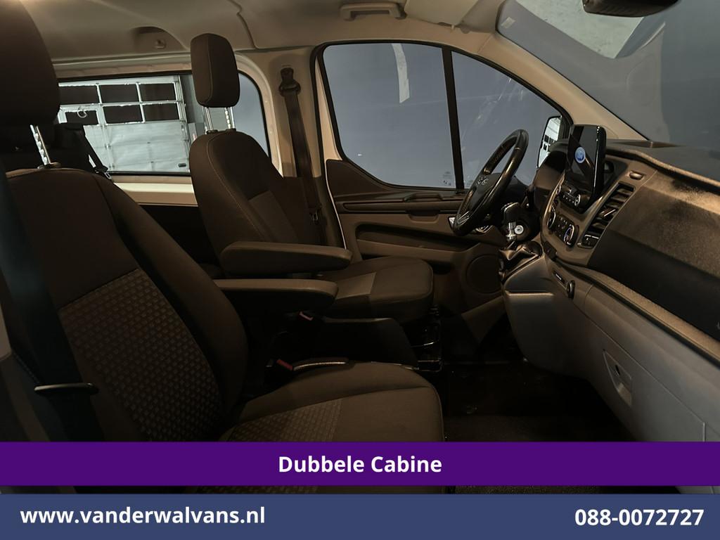 Ford Transit Custom 2.0 TDCI 131pk L2H1 Dubbele Cabine Euro6, Auto's, Bestelauto's, Voorwielaandrijving, 4 cilinders, 2800 kg