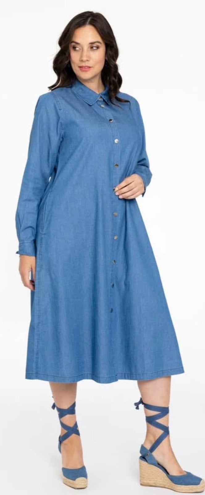 NIEUW Yoek jurk 52/54, Kleding | Dames, Verzenden, Nieuw, Zwart, Jurk