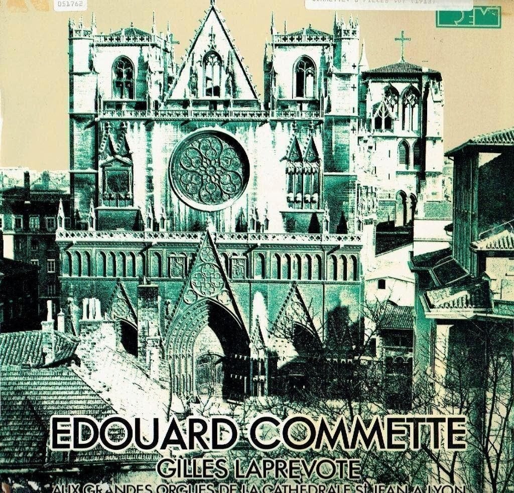Edouard Commette-Gilles Laprévotte-Grandes Orgues, Kamermuziek, Verzenden, Zo goed als nieuw, 12 inch