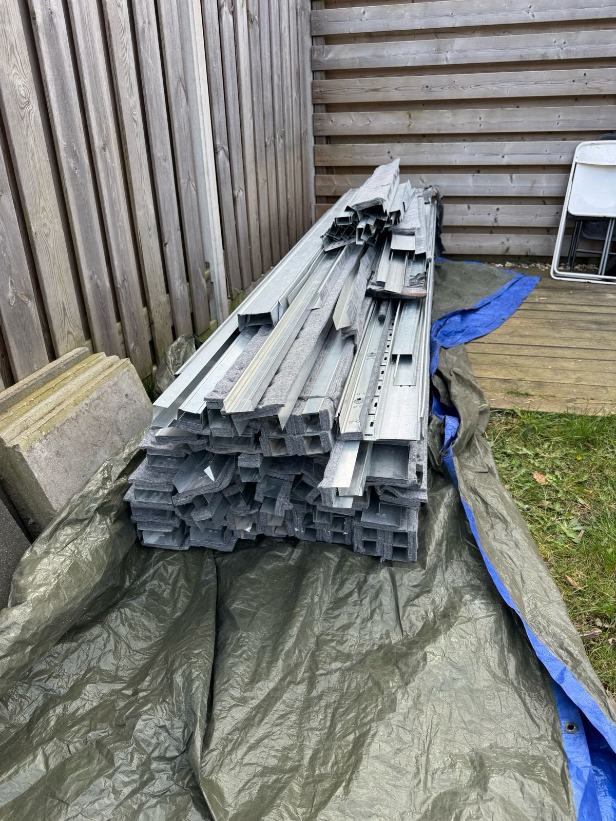 90 Stalen Metal Stud profielen | Steelframe | NieuwGebruikt, Ophalen, Zo goed als nieuw