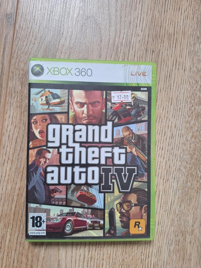 Grand Theft Auto IV (GTA 4) Xbox 360, Avontuur en Actie, Online, Gebruikt, Vanaf 18 jaar