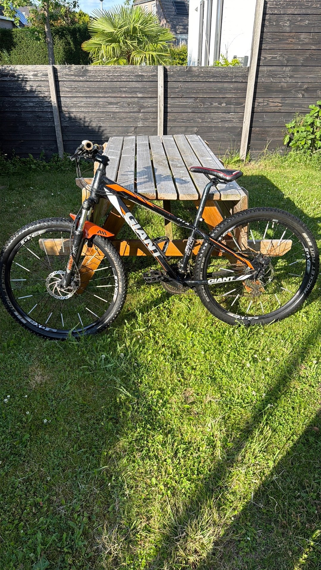 Giant ATX 27,5 inch MTB met 24 versnellingen en 28 inch wiel, Gebruikt, Giant, Ophalen, Minder dan 45 cm