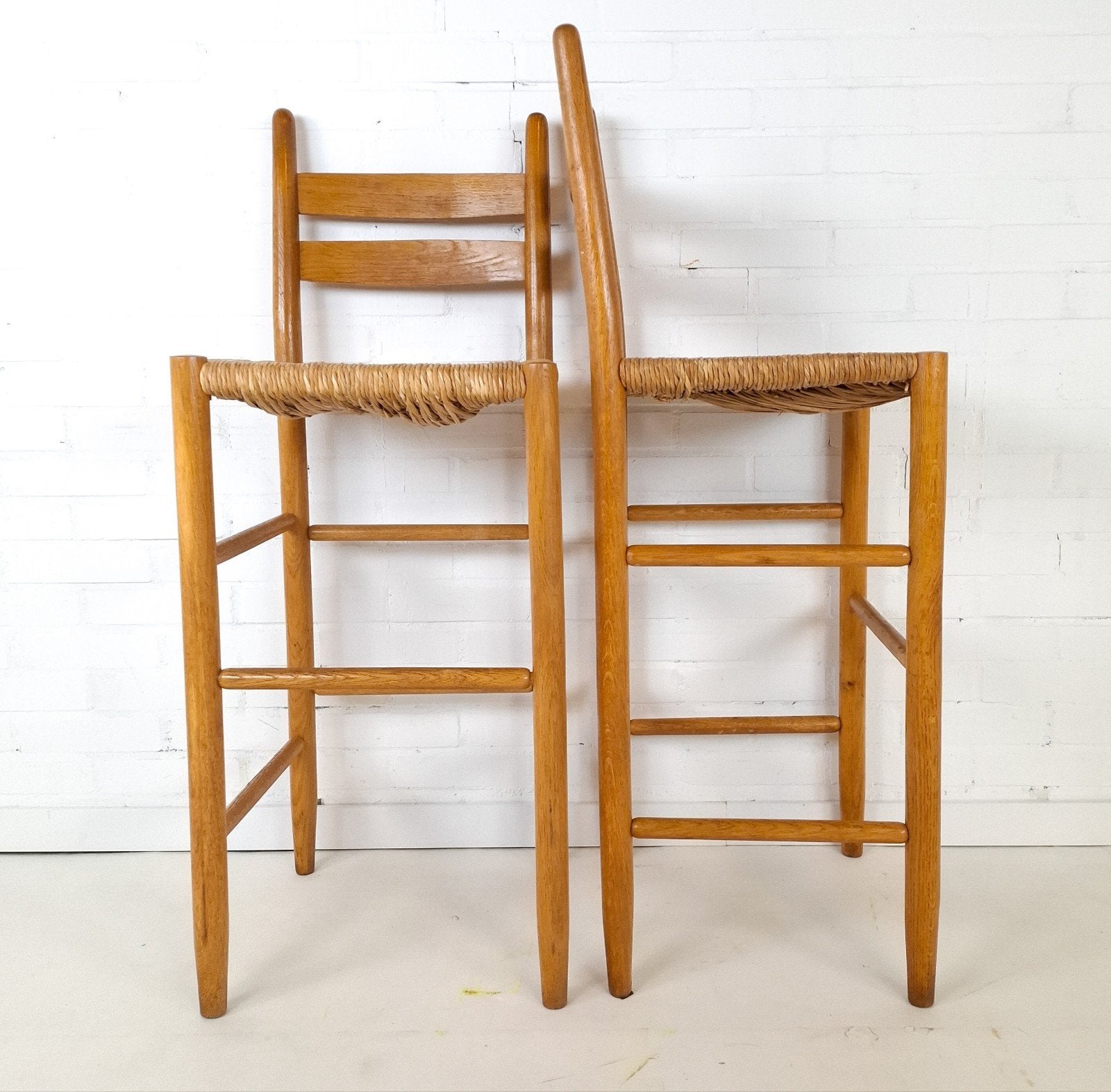 2x Vintage barkruk minimalist mid century modern jaren 70, Ophalen of Verzenden, X, X, X