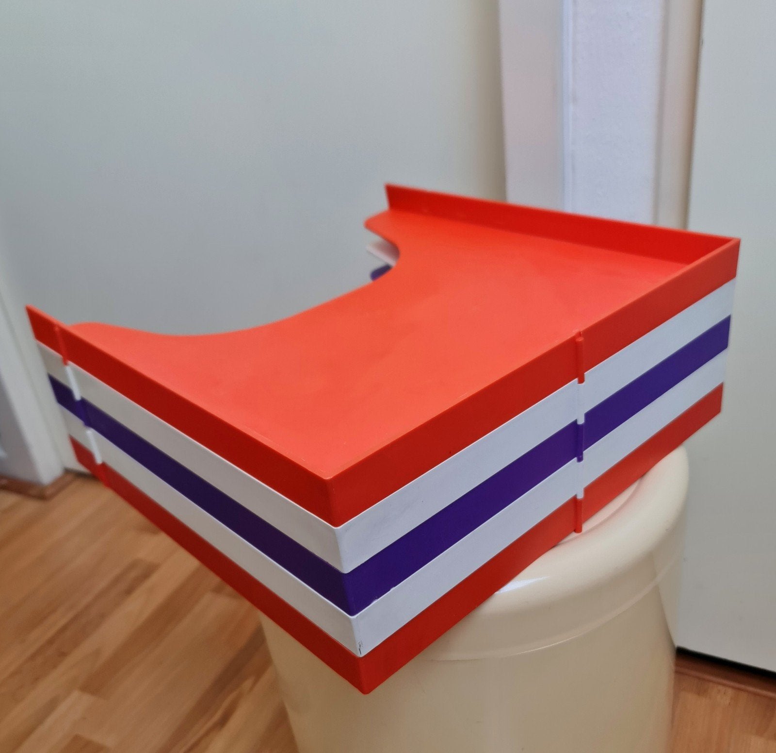 Somin platenstandaard vinyl opbergsysteem 5 stuks retrolook, Verzamelen, Retro, Ophalen, Audio en Video