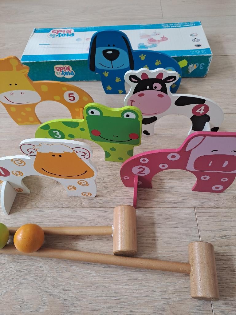 Leuk criquetspel voor kinderen, Kinderen en Baby's, Ophalen of Verzenden, Gebruikt