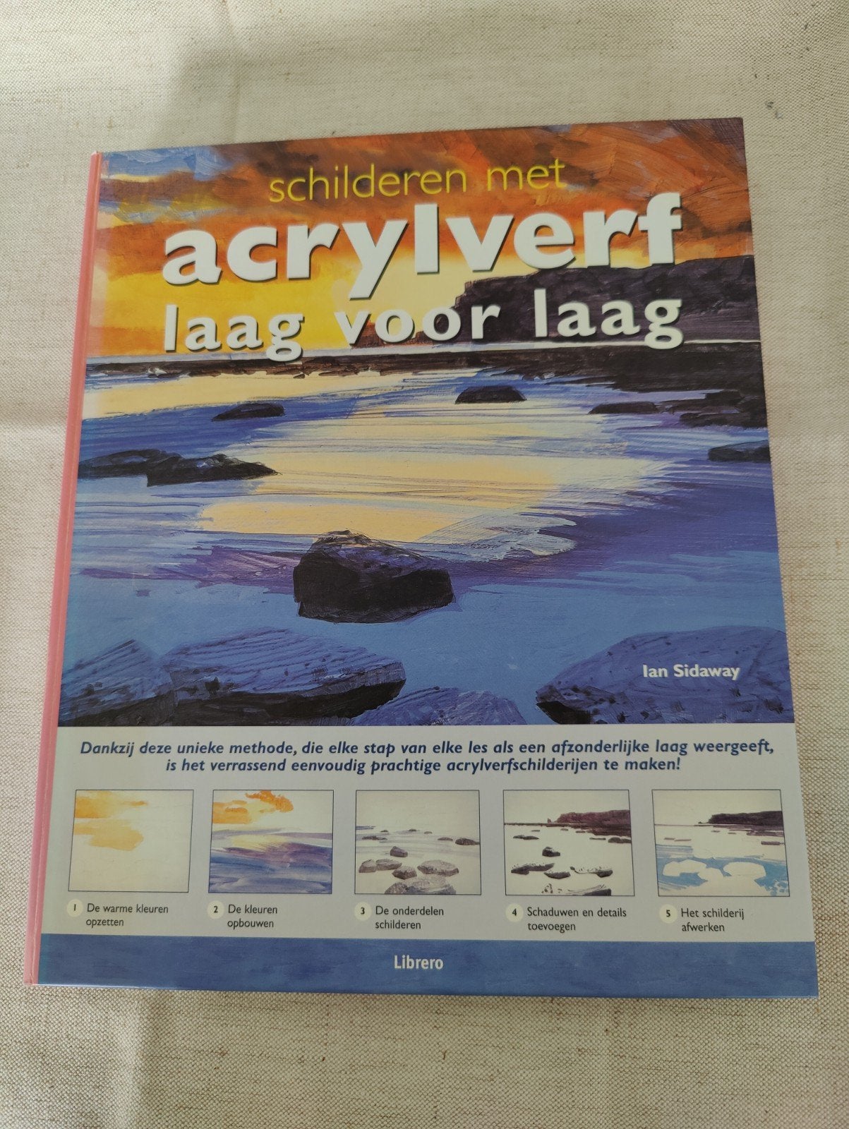 Schilderen met acrylverf laag voor laag - Ian Sidaway, Boeken, Ophalen of Verzenden, Zo goed als nieuw, Schilder- en Tekenkunst