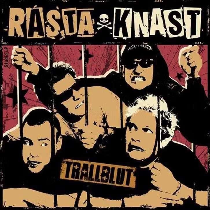 LP Rasta Knast ‎- Trallblut PBR070 Elpee Vinyl Rock, LP, Ophalen of Verzenden, Zo goed als nieuw, Punk Rock