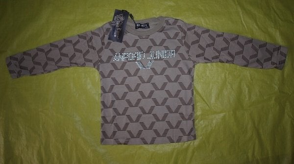 Stoere Legergroene Longsleeve Chilong (98-104) nieuw!, Kinderen en Baby's, Nieuw, Ophalen of Verzenden, Jongen, Shirt of Longsleeve