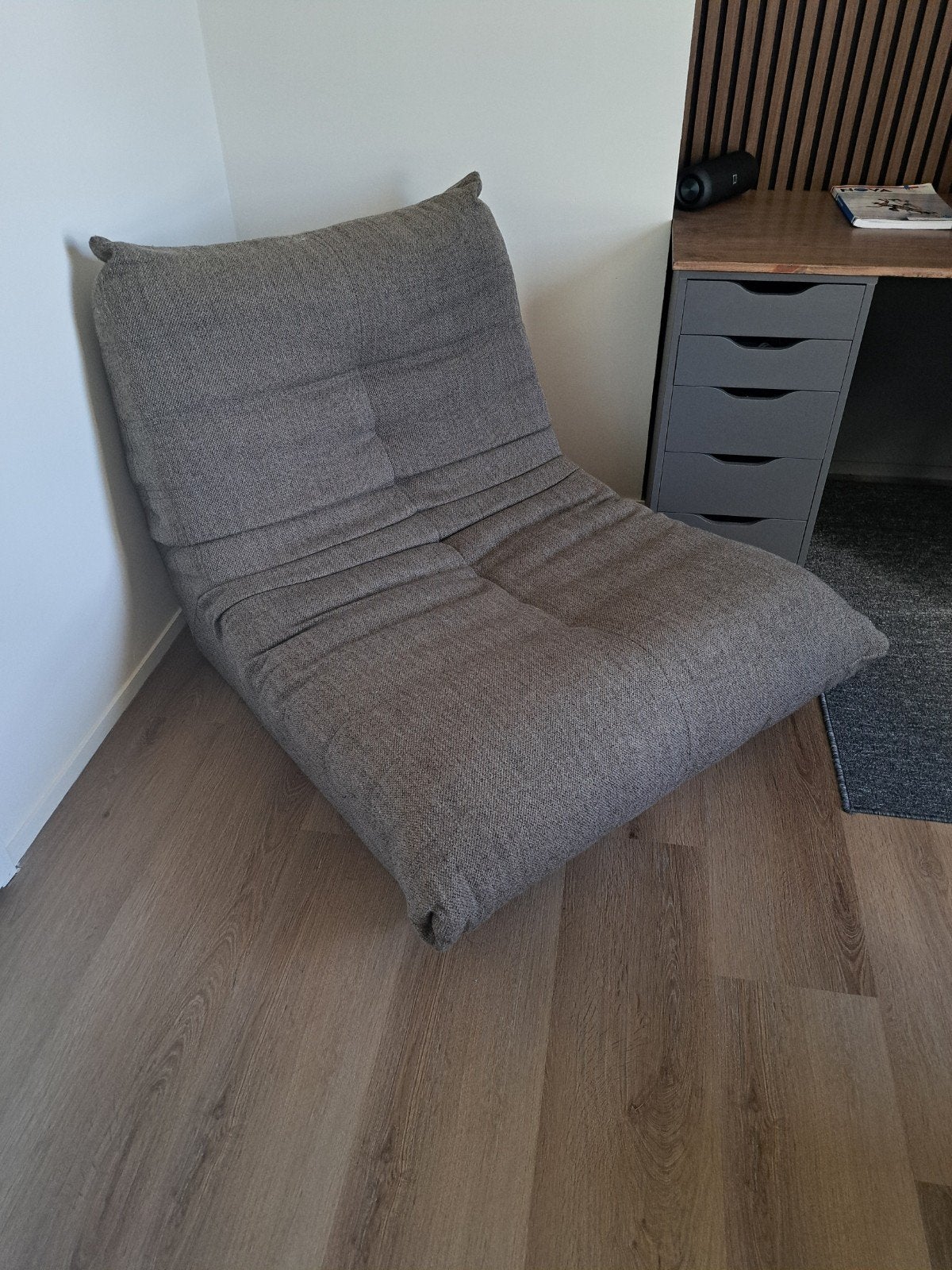 relaxed fauteuil togo look, Huis en Inrichting, Ophalen of Verzenden, 75 tot 100 cm, 75 tot 100 cm