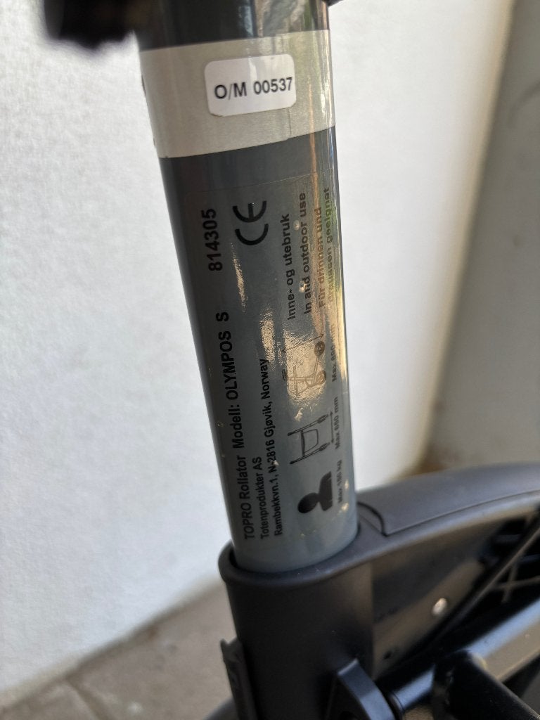 Nr 16... Topro Olympos S, Diversen, Rollators, Ophalen, Gebruikt, ., Opvouwbaar