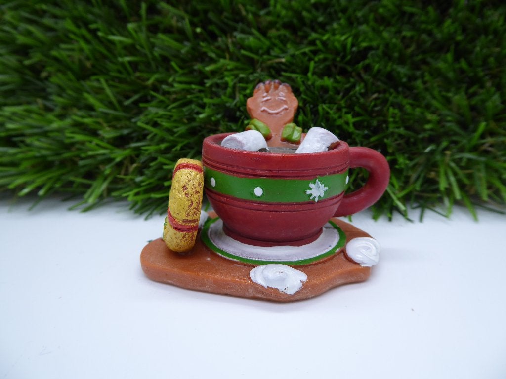 Lemax Kerstdorp item - cookie in cup - Ik ruim alles op, Ophalen of Verzenden, Zo goed als nieuw