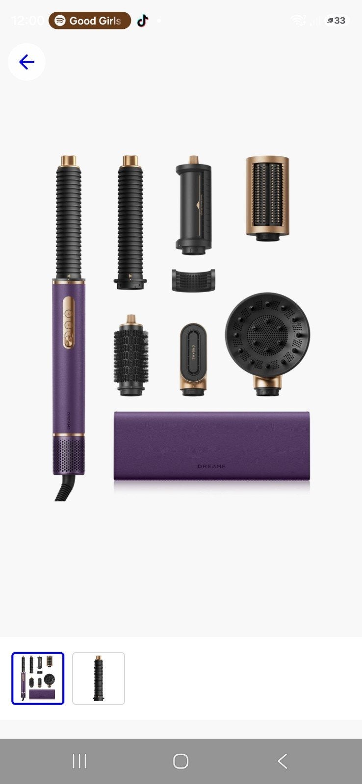Nieuwe Dreame AirStyle Pro 2 - Ongebruikt in doos, Ophalen of Verzenden, Nieuw, Haarverzorging