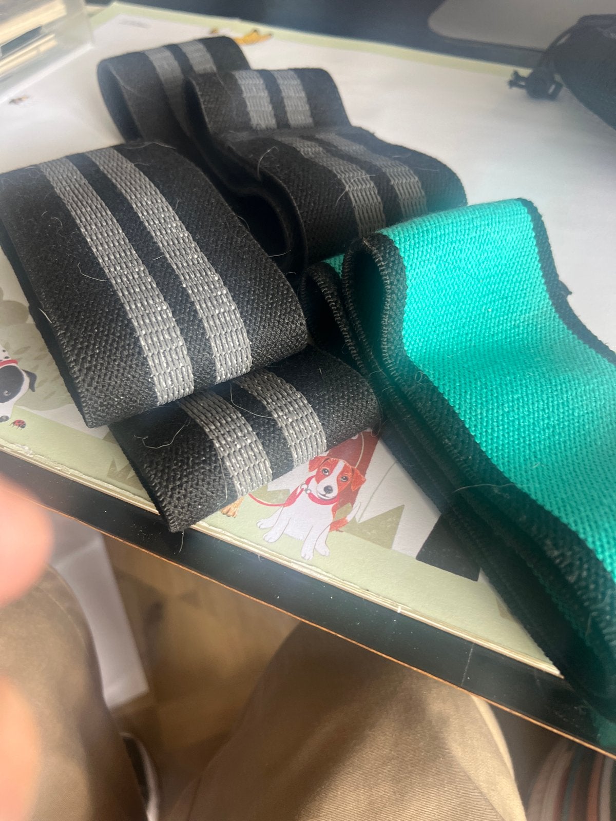 Weerstandsbanden set - Ideaal voor fitness en krachttraining, Sport en Fitness, Fitnessmaterialen, Gebruikt, Weerstandband, Armen