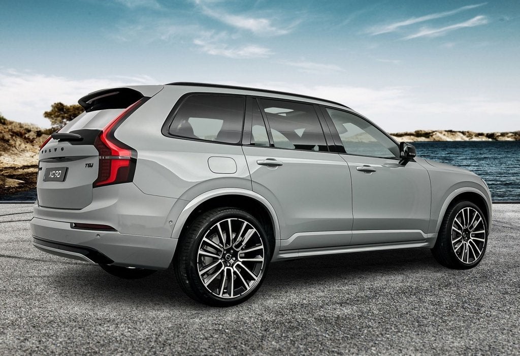 Volvo XC90 T8 AWD GT Ultra Black Edition Bowers Wilkins, Auto's, Euro 6, 4 cilinders, 7 stoelen, Zwart
