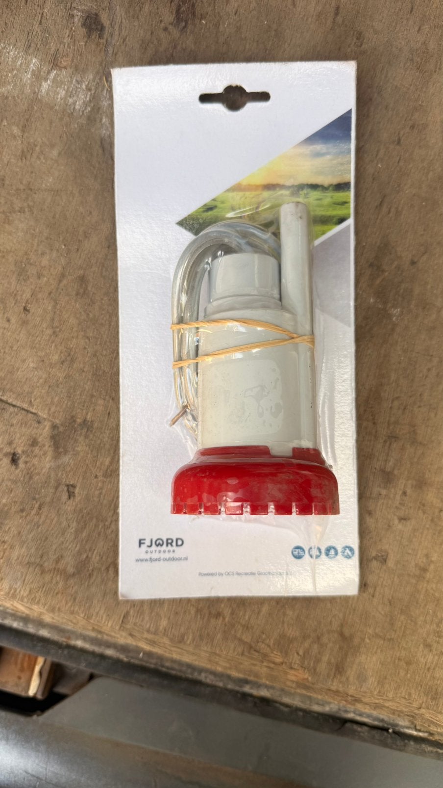 Waterpomp camper/ caravan. WDOMPELPOMP LUX-PLUS 19L, Caravans en Kamperen, Camper-accessoires, Ophalen of Verzenden, Nieuw