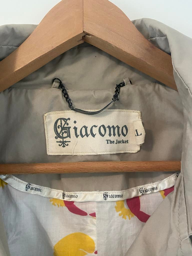 Giacomo The Jacket - Beige jas, maat XL, Ophalen of Verzenden, Zo goed als nieuw, Maat 46/48 (XL) of groter, Beige