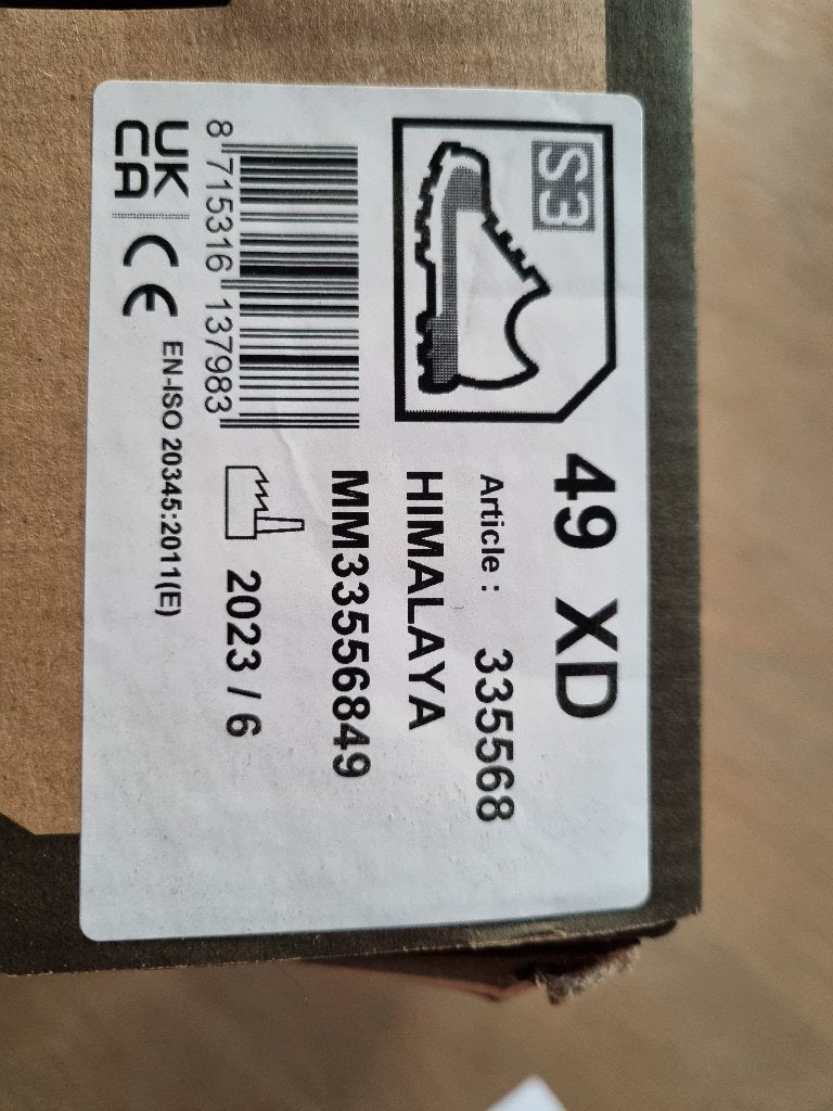 Veiligheids werkschoenen Emma, Ophalen, Nieuw