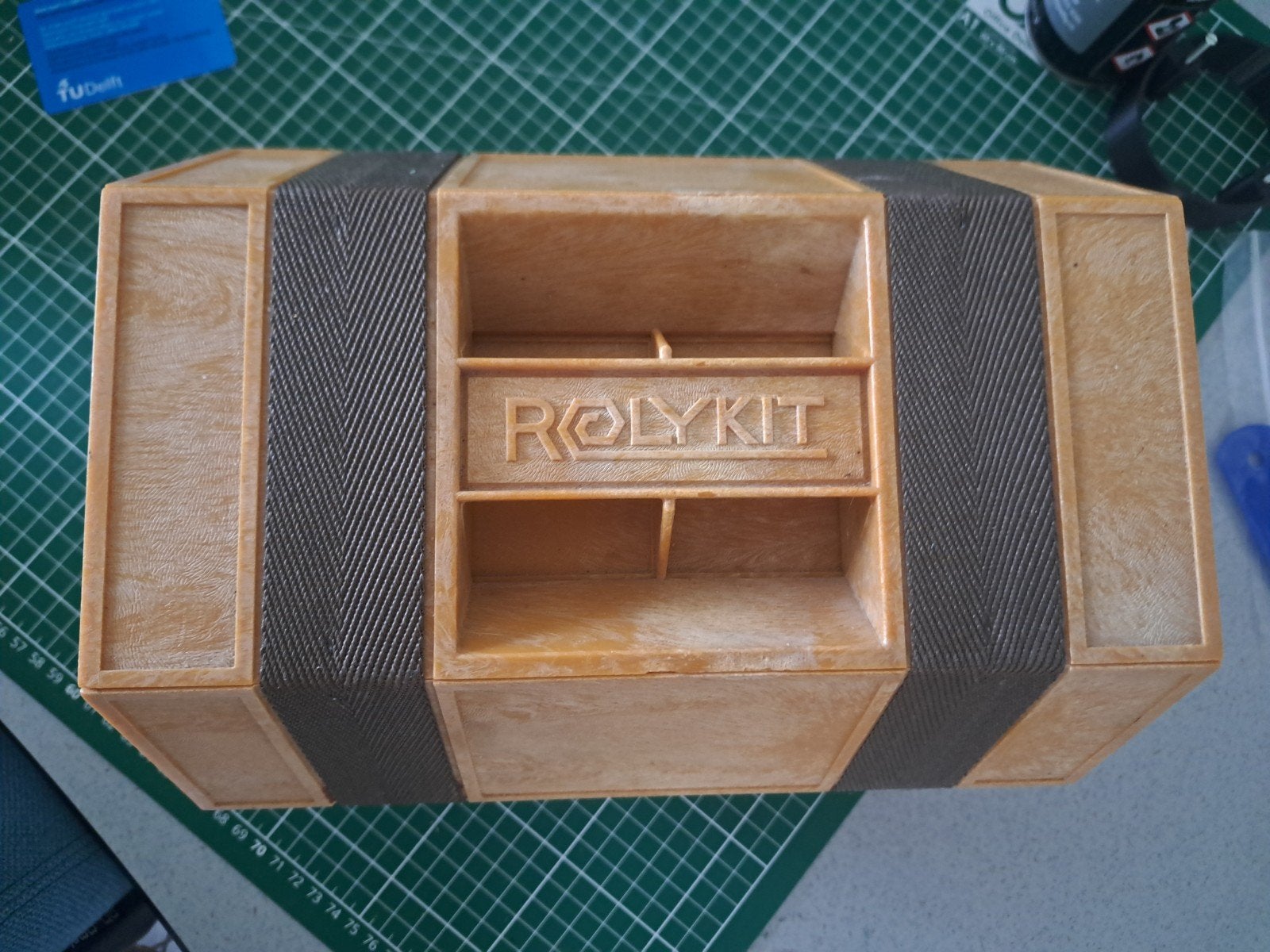 Rolykit opbergdoos met inhoud - Handige organizer, Ophalen of Verzenden, Gevuld, Gebruikt
