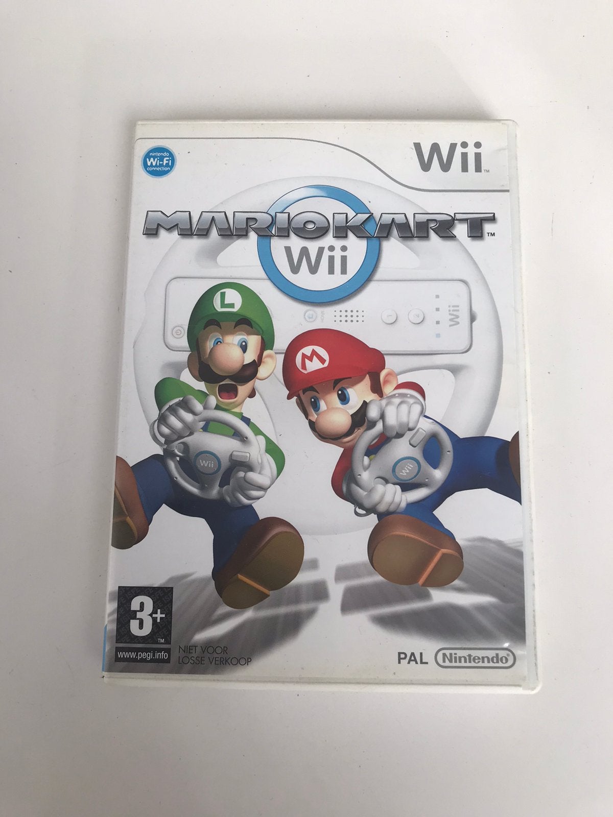 Mario Kart wii met doos en boekje, Racen en Vliegen, Ophalen of Verzenden, Zo goed als nieuw, 3 spelers of meer