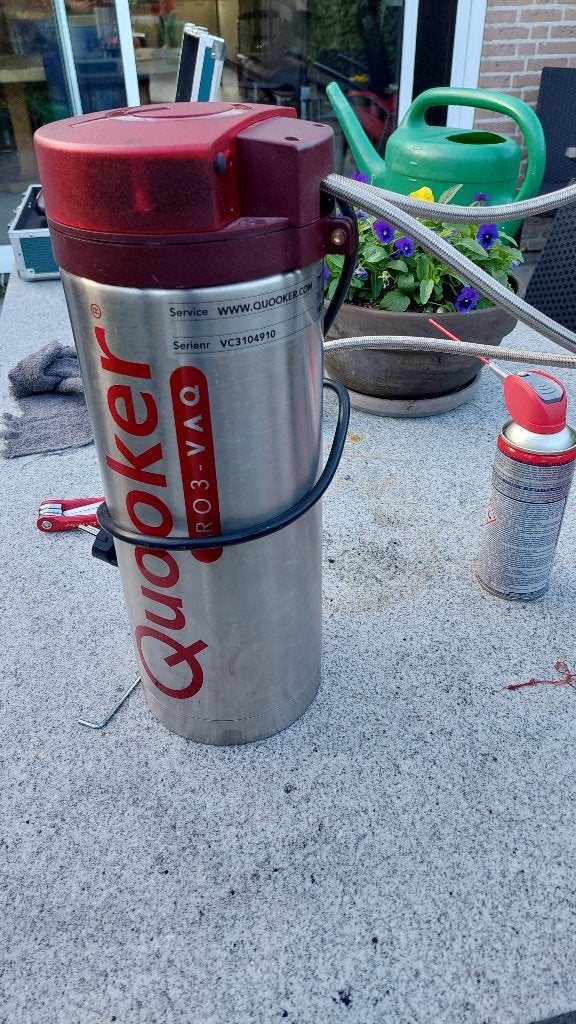 Quooker PRO3 VAC reservoir, Ophalen, Zilver, Metaal, Overige merken