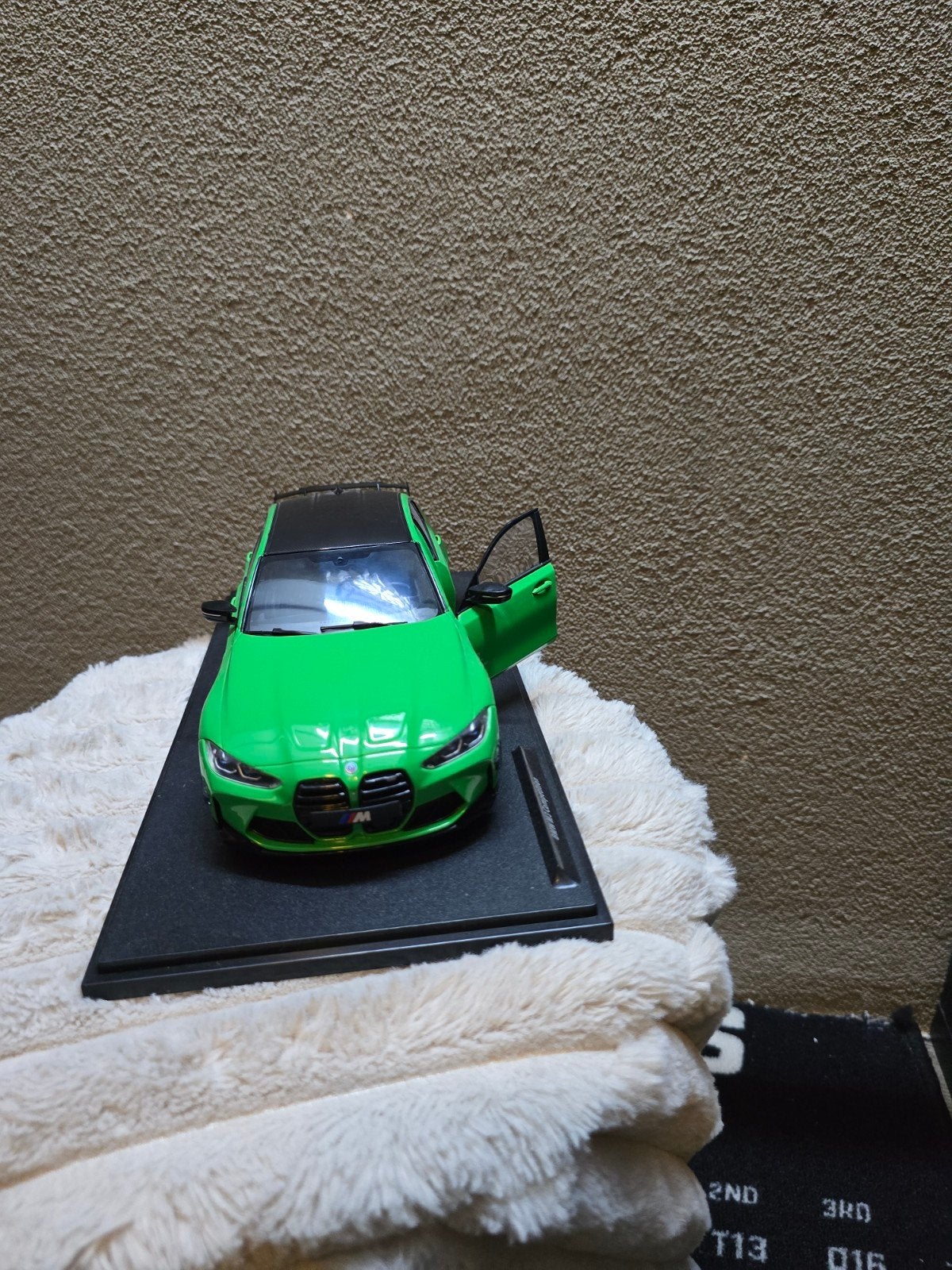 BMW M3 Competition 1:18 - Nette staat, Ophalen of Verzenden, Zo goed als nieuw, Auto, Overige merken