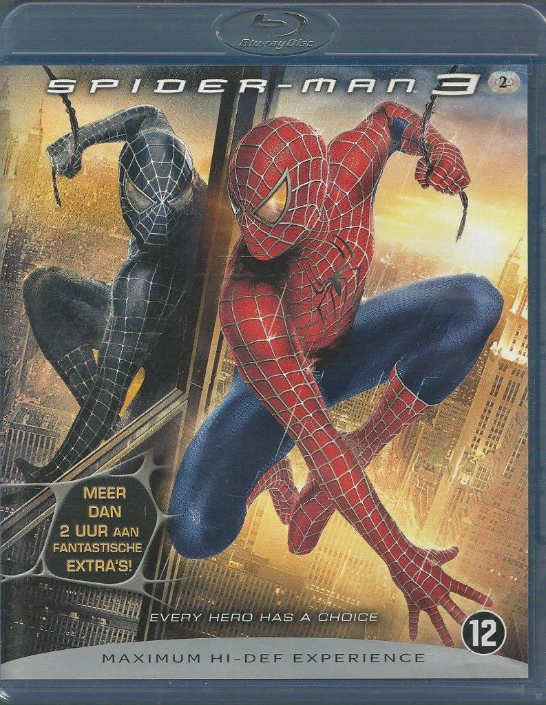 Spiderman 3 ( 2 discs ), Cd's en Dvd's, Blu-ray, Nieuw in verpakking, Actie, Ophalen of Verzenden