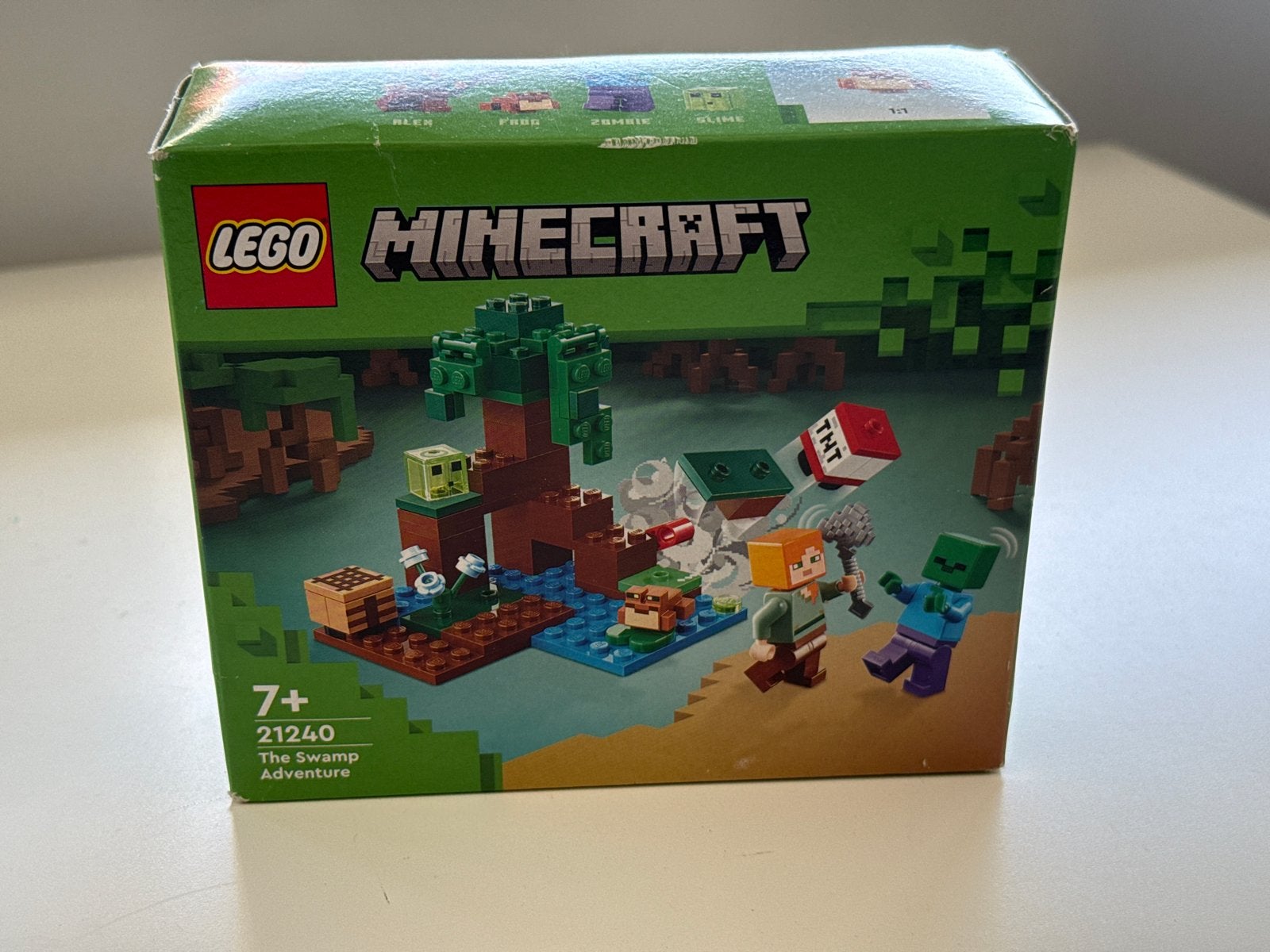 LEGO Minecraft 21240 The Swamp Adventure - Nieuw in doos, Ophalen of Verzenden, Nieuw